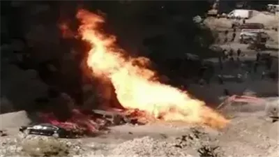 إصابة 3 عمال أثناء إصلاح عُطل خط غاز بالشرقية