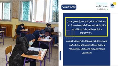 بـ 20 جنيه وكود فوري.. البوابة الإلكترونية لمحافظة القاهرة توفر نتائج صفوف النقل للمرحلة الابتدائية والإعدادية برسوم