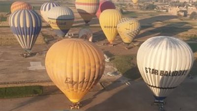 إلغاء تحليق رحلات البالون الطائر بالأقصر لسوء الأحوال الجوية