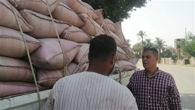 ضبط 85 طنًا من محصول القمح بهدف الاحتكار في مركزين بالمنيا