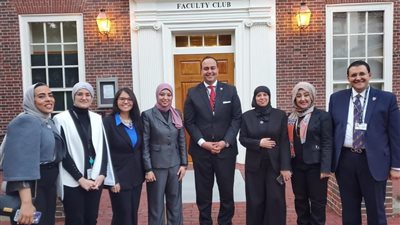 السبكي يشهد حفل تخريج الدفعة الثالثة للطلاب الحاصلين على ماجستير إدارة الخدمات الصحية بجامعة هارفارد الأمريكية