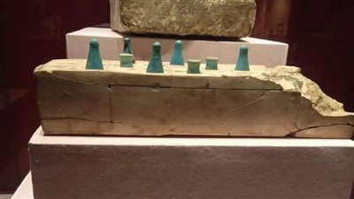 متحف آثار الغردقة يعرض نموذجًا من لعبة السنت في مصر القديمة 