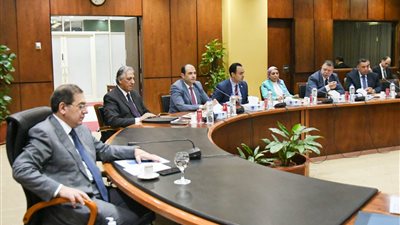 وزير البترول يستقبل رئيس شركة شيفرون العالمية لمنتجات الوقود 