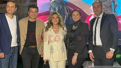 بحضور هاني شاكر.. نادية مصطفى تحتفل بأغنيتها الجديدة يسلملي ذوقهم |صور 