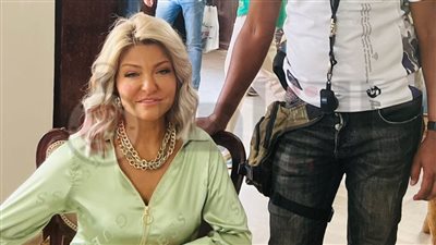 بعد عودتها للتمثيل.. أول صورة لـ علا غانم في كواليس حريم كريم 2