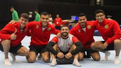 منتخب الجمباز الفني يتوج بذهبية البطولة الإفريقية للفرق 