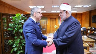 وكيل الأزهر يستقبل رئيس مؤسسة إسلام فرنسا لبحث سبل التعاون في المجالين العلمي والدعوي