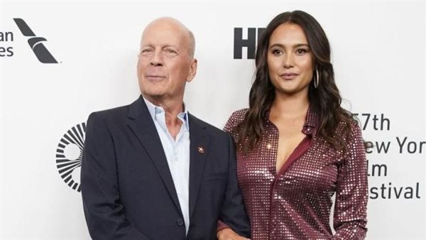 بروس ويليس وزوجته