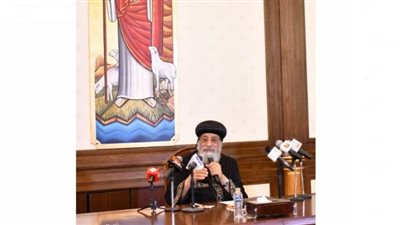 البابا تواضروس الثاني يهنئ الرئيس السيسي بعيد الأضحى