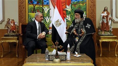 خلال لقائه بالبابا تواضروس.. رئيس الوزراء الفلسطيني يدعو لتعزيز الوجود المسيحي في فلسطين