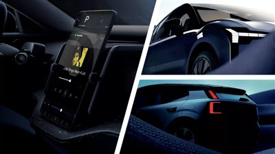 ظهور فولفو EX30 موديل 2024 مع تصميم داخلي مليء بالتكنولوجيا | صور