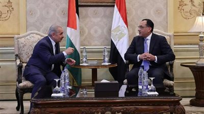 جلسة مباحثات موسعة بين رئيس الوزراء ونظيره الفلسطيني لتعزيز التعاون في مختلف المجالات 