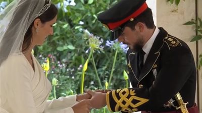 ملوك ورؤساء.. أبرز حضور حفل زفاف ولي العهد الأردني | صور