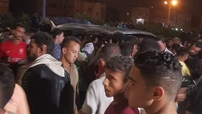 القبض على سائق التريلا المتسبب في حادث انفجار ميكروباص الواحات