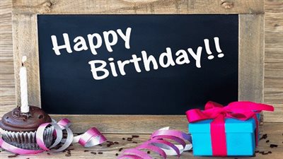 تهنئة عيد ميلاد بالانجليزي.. Happy Birthday to you
