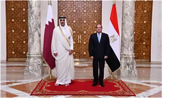 السيسي وأمير قطر يتفقان على إطلاق مبادرة مشتركة لدعم وإغاثة الشعب السوداني