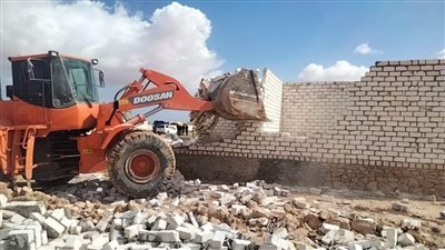 إزالة 108 حالات تعدٍّ على الأرض الزراعية خلال حملات مكبرة بمراكز المنيا