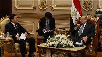 رئيس مجلس الشيوخ يستقبل وفدًا من الحزب الشيوعي الصيني