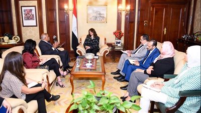 وزيرة الهجرة تستقبل مدير المكتب الإقليمي الجديد لبرنامج الغذاء العالمي لبحث سبل التعاون