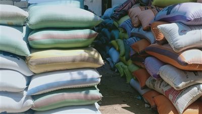 ضبط 229 طن قمح داخل نقاط تجميع غير رسمية بالبحيرة