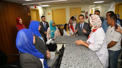 محافظ الغربية يشهد انطلاق حملة التبرع بالدم في المركز الإقليمي بطنطا