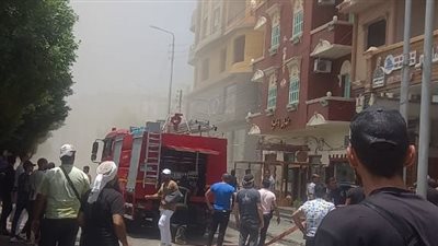 السيطرة على حريق اندلع في مدرسة بالقليوبية