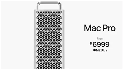 سعره يبدأ من 6999 دولارًا.. مواصفات جهاز Mac Pro الجديد من آبل