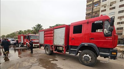 السيطرة على حريق محدود اندلع داخل عمارة بنك البركة بالدقي