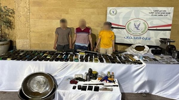 المتهمون والمضبوطات