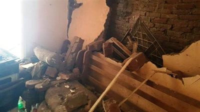 دون إصابات.. انهيار أجزاء من سقف عقار بروض الفرج 