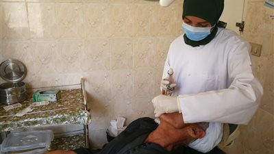 الكشف على 1853 مريضًا في قافلة علاجية بالدقهلية 