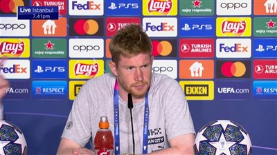 دي بروين: عشت 8 سنوات رائعة في مانشستر سيتي.. ومواجهة إنتر ميلان معقدة