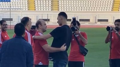 بدر بانون يزور مران الأهلي لدعم الفريق قبل نهائي دوري أبطال إفريقيا