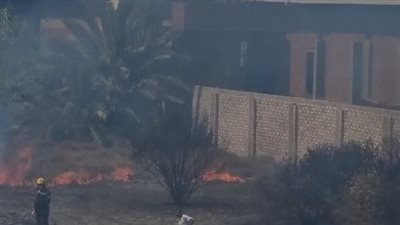 الحماية المدنية تسيطر على حريق اندلع في منزل و5 أحواش ماشية بسوهاج