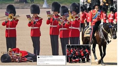  بعد سقوط 3 منهم.. الأمير ويليام يشيد بالجنود الملكيين 