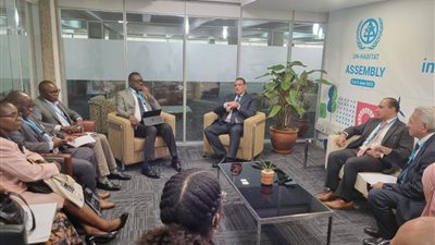 وزير التنمية المحلية يختتم زيارته لكينيا بعد المشاركة في الدورة الثانية لجمعية برنامج الهابيتات