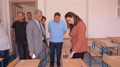 نائب محافظ البحيرة تواصل المرور على لجان واستراحات امتحانات الثانوية للتأكد من جاهزيتها