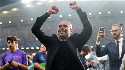 جوارديولا يحقق الثلاثية رفقة مانشستر سيتي هذا الموسم