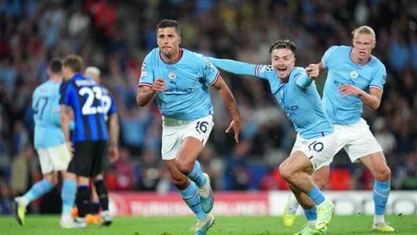 فرحة لاعبو مانشستر