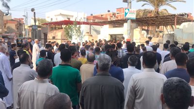 كان يحتاج لزرع رئة.. تشييع جثمان الشاب أدهم البرعي بالدقهلية بعد صراع مع المرض| صور وفيديو