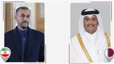 وزيرا خارجية قطر وإيران يبحثان التطورات الإقليمية