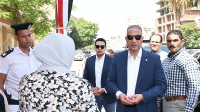 محافظ الفيوم يتفقد مقار لجان امتحانات الثانوية العامة