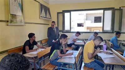 طلاب الثانوية العامة بشمال سيناء ينتظمون في ثاني أيام امتحانات نهاية العام