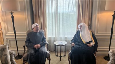 مفتي الجمهورية يلتقي الأمين العام لرابطة العالم الإسلامي بالأمم المتحدة