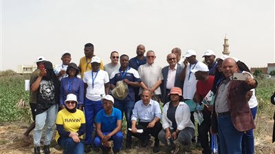 وفد إفريقي يزور الفيوم للاستفادة من التجارب المصرية في الري