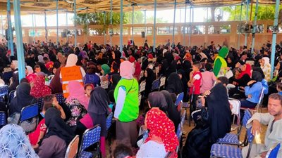 مكافحة الإدمان يطلق مهرجان الأسرة والطفل داخل قرى حياة كريمة | صور