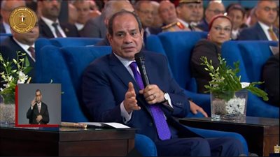 السيسي: ربنا هيحاسبني على الـ100 مليون مواطن ولو كنت خفت كنتوا هتتشردوا في كل حتة