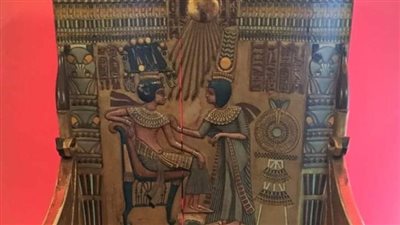 متحف ركن فاروق يعلن عرض نموذج من كرسي عرش الملك توت عنخ آمون