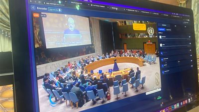 شيخ الأزهر في مجلس الأمن: أدعو مجلس الأمن والمجتمع الدولي للإسراع في إقرار دولة فلسطينية مستقلة عاصمتها القدس 