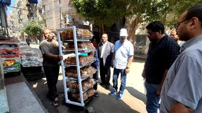 تحرير 20 محضر إشغال طريق خلال حملات مكبرة بالمنيا